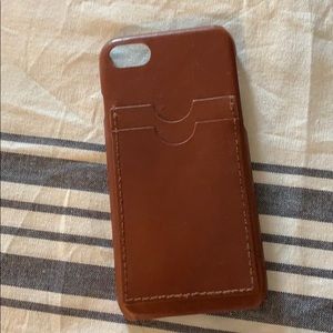 Madewell 6, 7, or 8 iPhone leather case